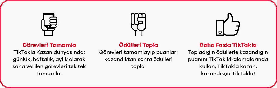 Tiktakla Kazan Katılım Adımları
